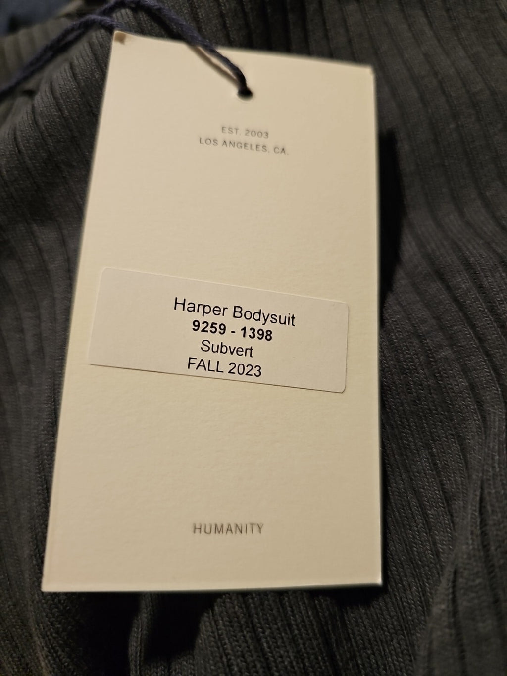Citizens Of Humanity Harper Bodysuit Sz SM In Subvert COH Anthropologie 1