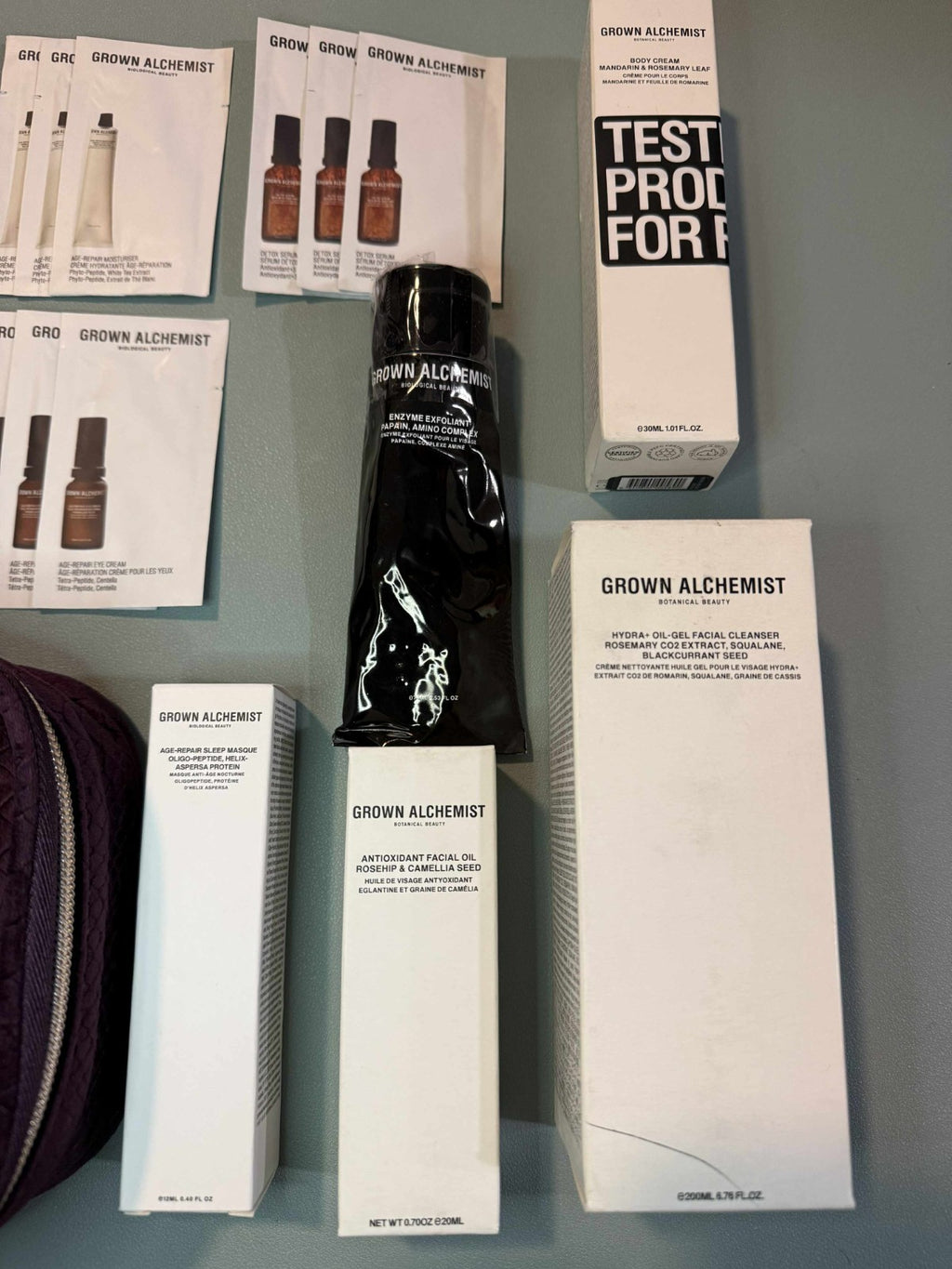 Grown Alchemist  Skincare Package 27 Pieces Included: Hand Cream,  Sleep Detox 1