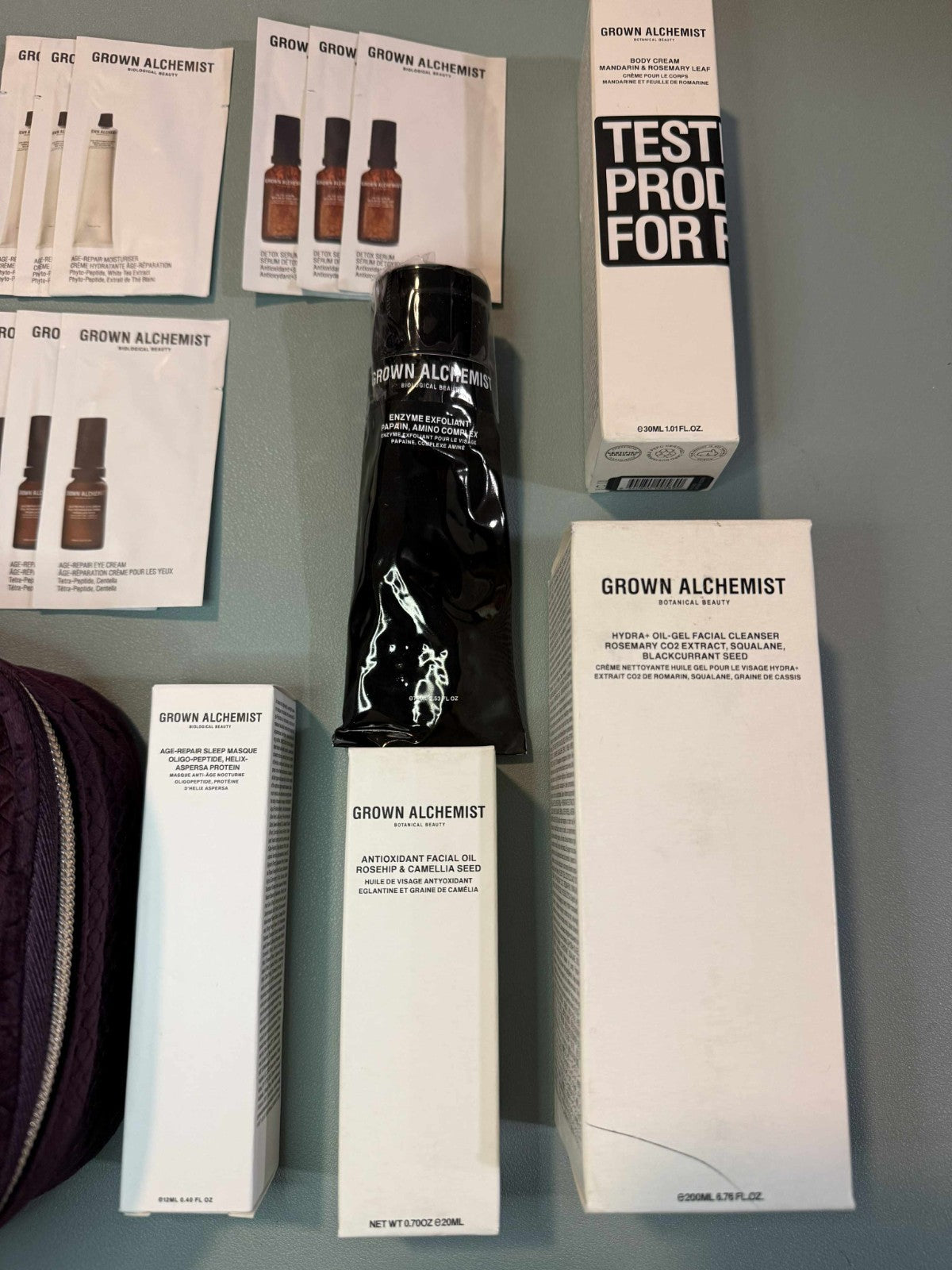 Grown Alchemist  Skincare Package 27 Pieces Included: Hand Cream,  Sleep Detox 1