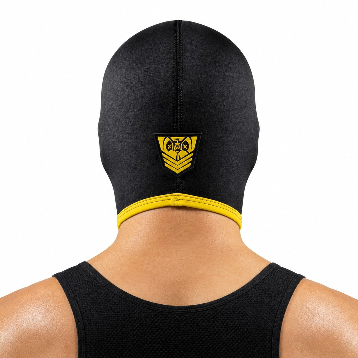 NWT Fort Troff Blind Skullfuck Hood Black/ Yellow Gay Intrest   OS 2