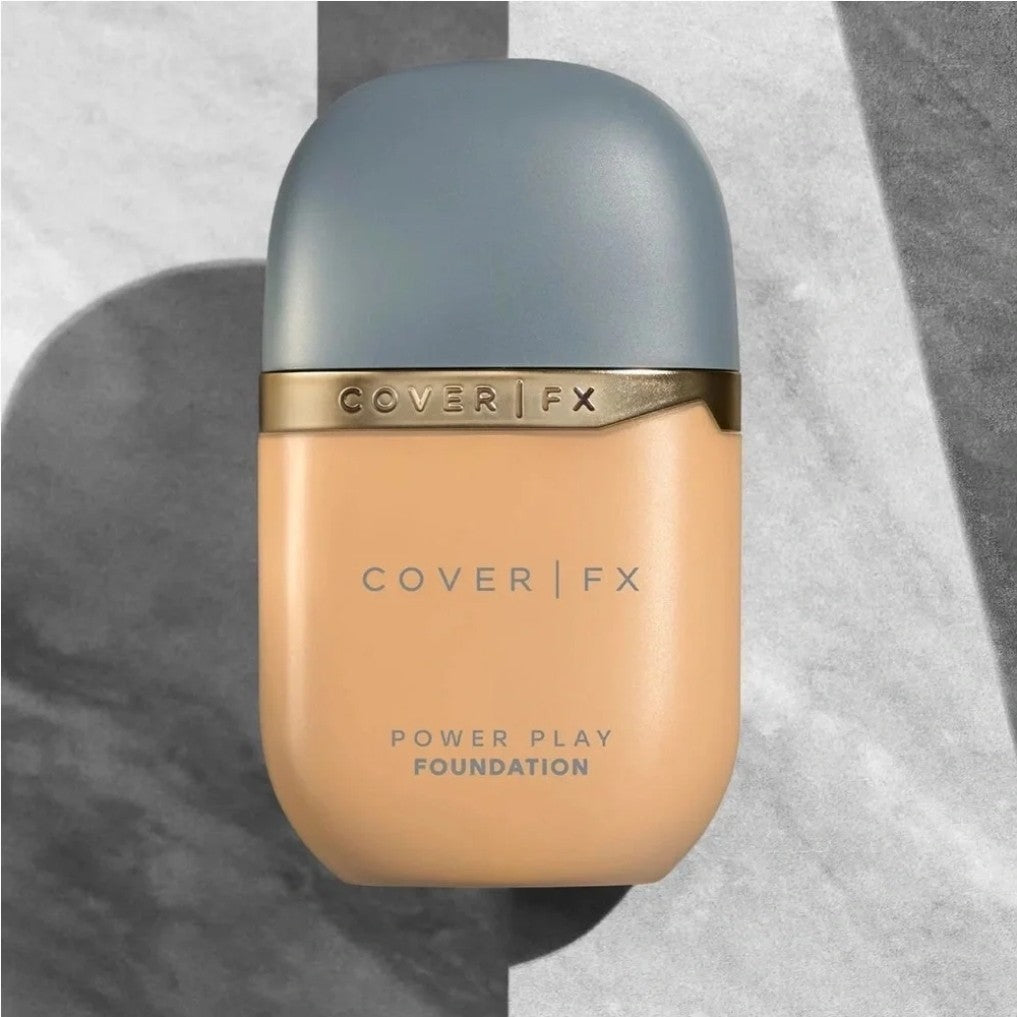 4 × COVER FX Power Play Foundation Full Coverage Matte Long Lasting Shade M4 Lot3