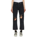 Citizens of Humanity Emery Crop Relaxed Straight High Rise Jeans Size 27 Sz 4 0