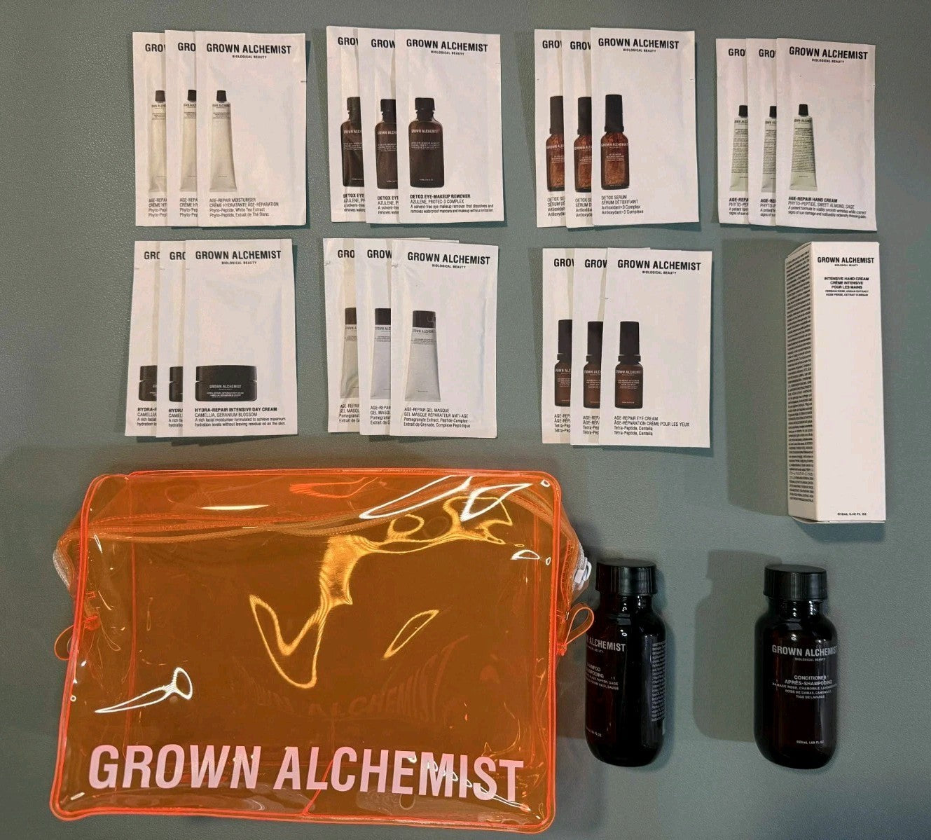 Grown Alchemist  Skincare Package 25 Pieces Included: Hand Cream,  Sleep Detox 0