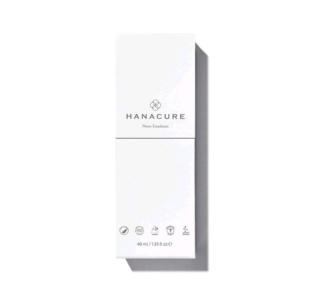 Hanacure Nano Emulsion Moisturizer 1.35 oz 40 mL Peptide Hydrating Firming NIB0