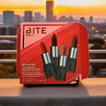 Bite Beauty Bold Bites Mini Power Move Soft Matte Lipstick Set Of 4 Mini NIB!0