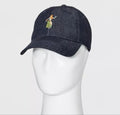 Hula Denim Goodfellow & Co. Baseball Cap Unisex Blue OS Adjustable Embroidered0