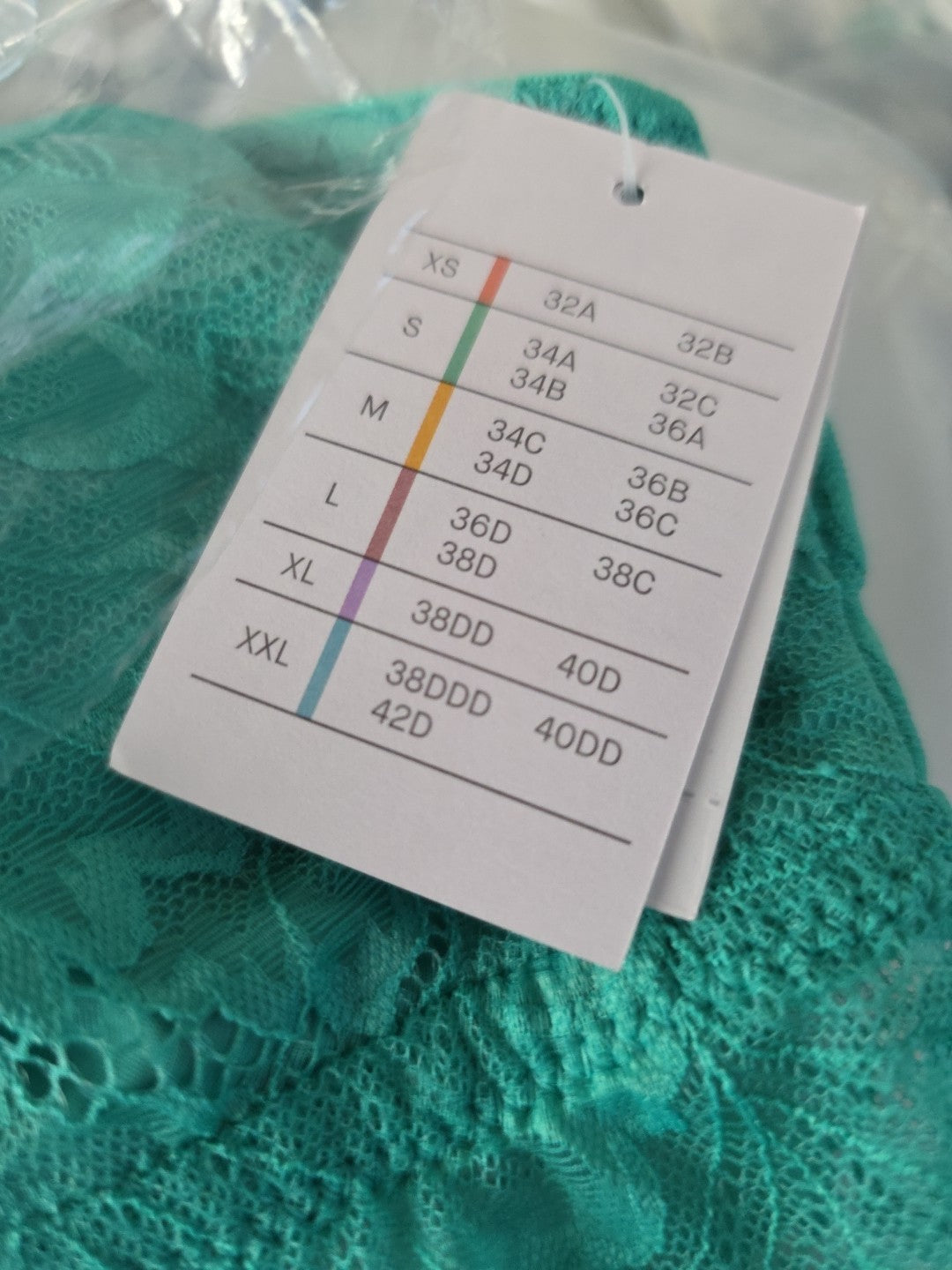 NWT~ Auden sz L Teal Pullover Longline Bralette Wireless Lightly lined Bra1