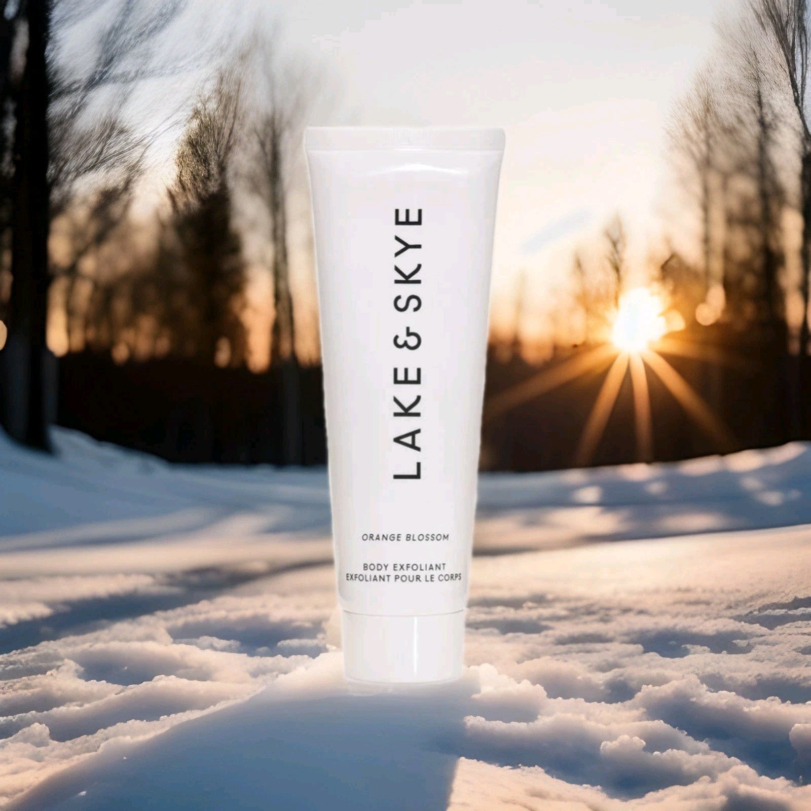New Lake & Skye Orange Blossom Body Exfoliant 6.17 Oz 175g 0