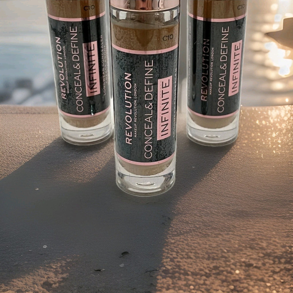 Makeup Revolution Conceal & Define Infinite Long wear Concealer C10 0.30 OZ 3Pcs2