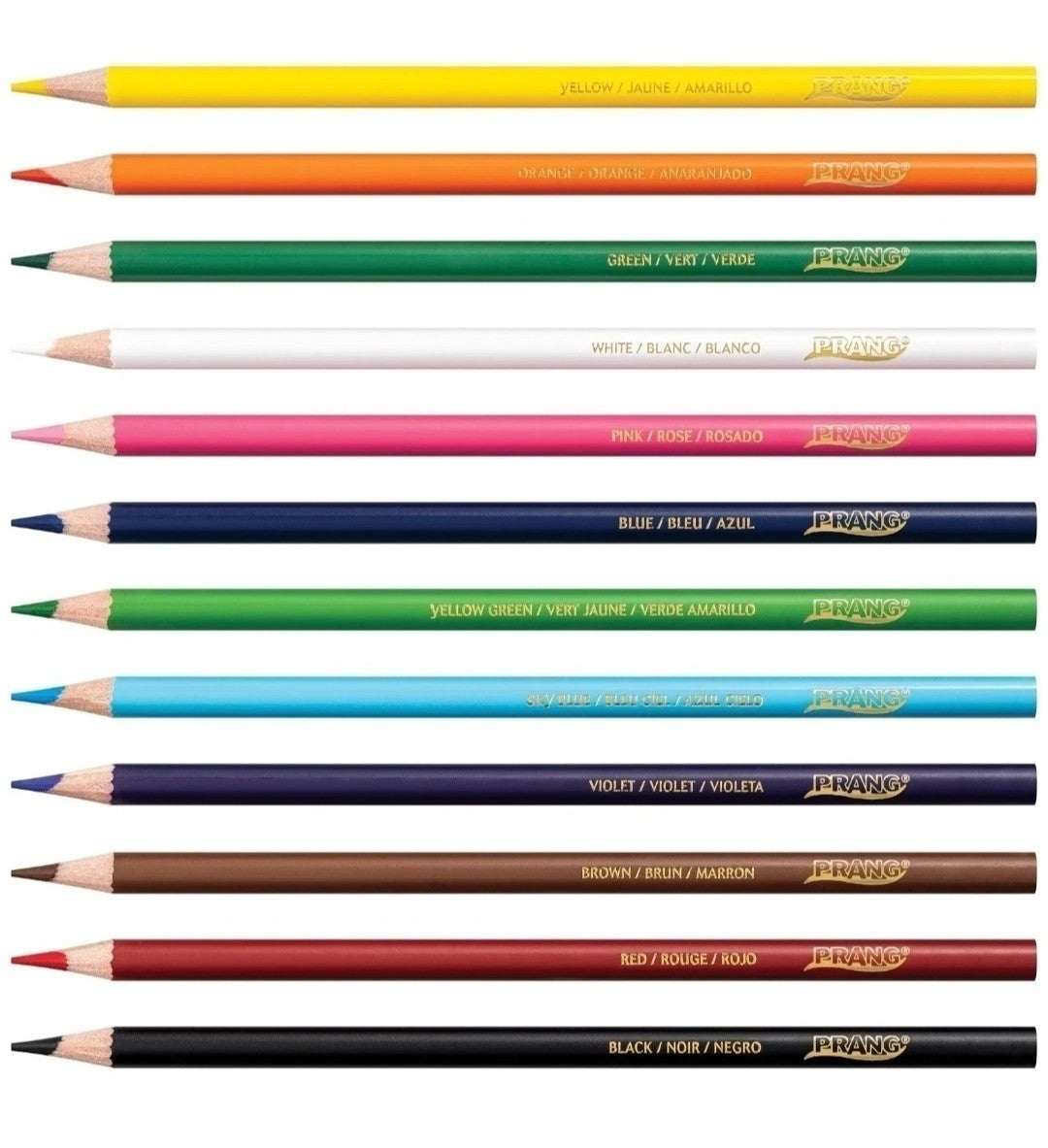 576 Prang Colored Pencils 12 Count CASE 48 Packs 576 Pencils 3.3mm NEW Bulk Lot 3