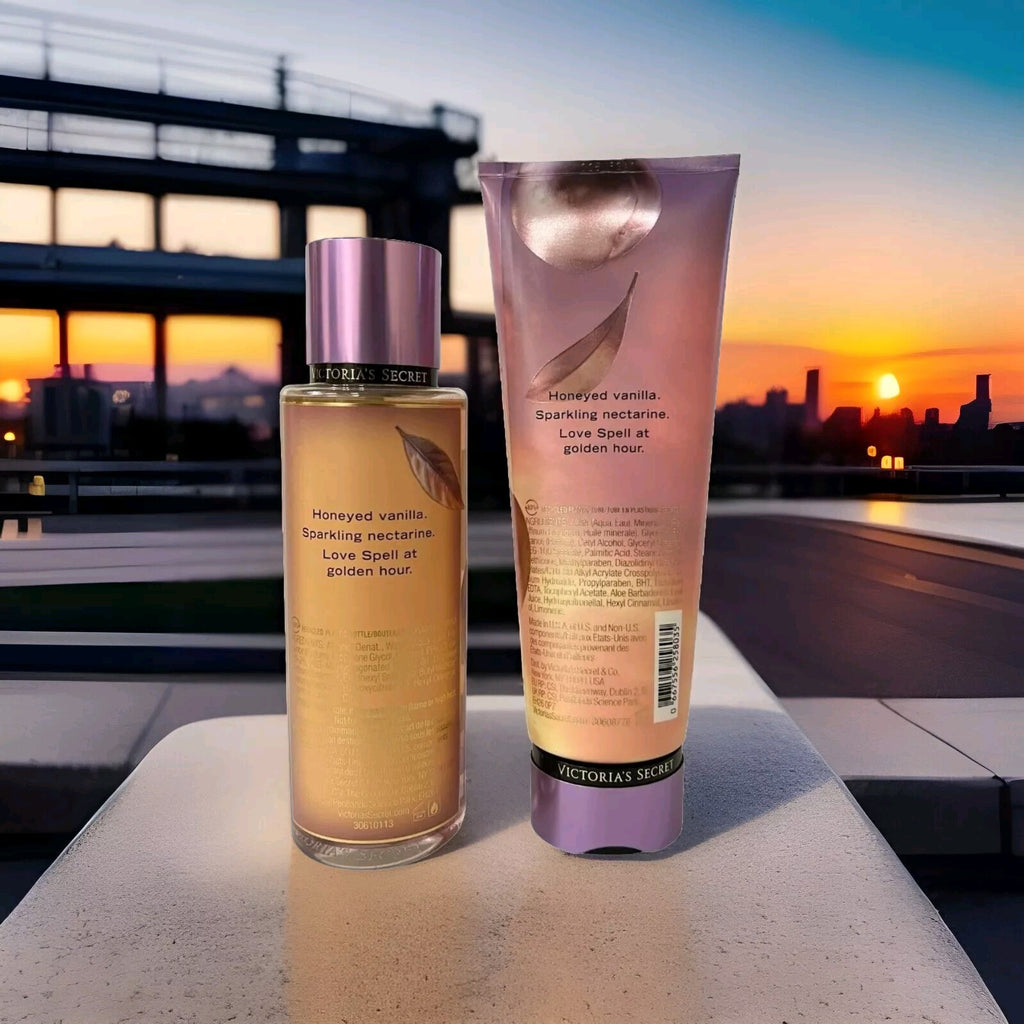 Victoria’s Secret Love Spell Golden Fragrance Mist & Body Lotion Set1