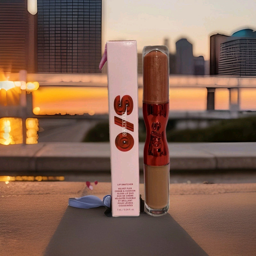One/Size Lip Snatcher Velvet Flex Cream & Cushion Gloss Lip Duo Mutha Starrr O/S1