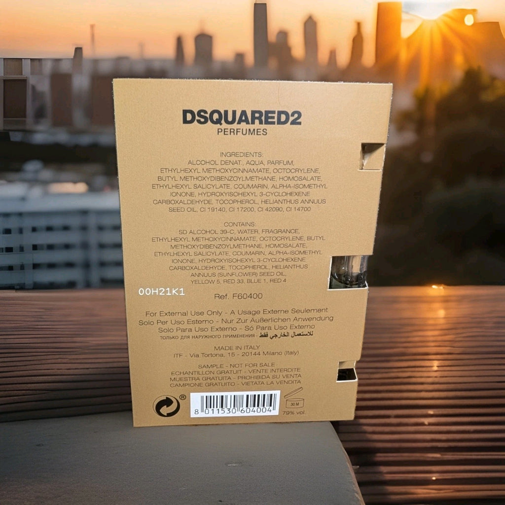 Dsquared2 He Wood Eau de Toilette Cologne 1.5ml Sample. Pack Of 53
