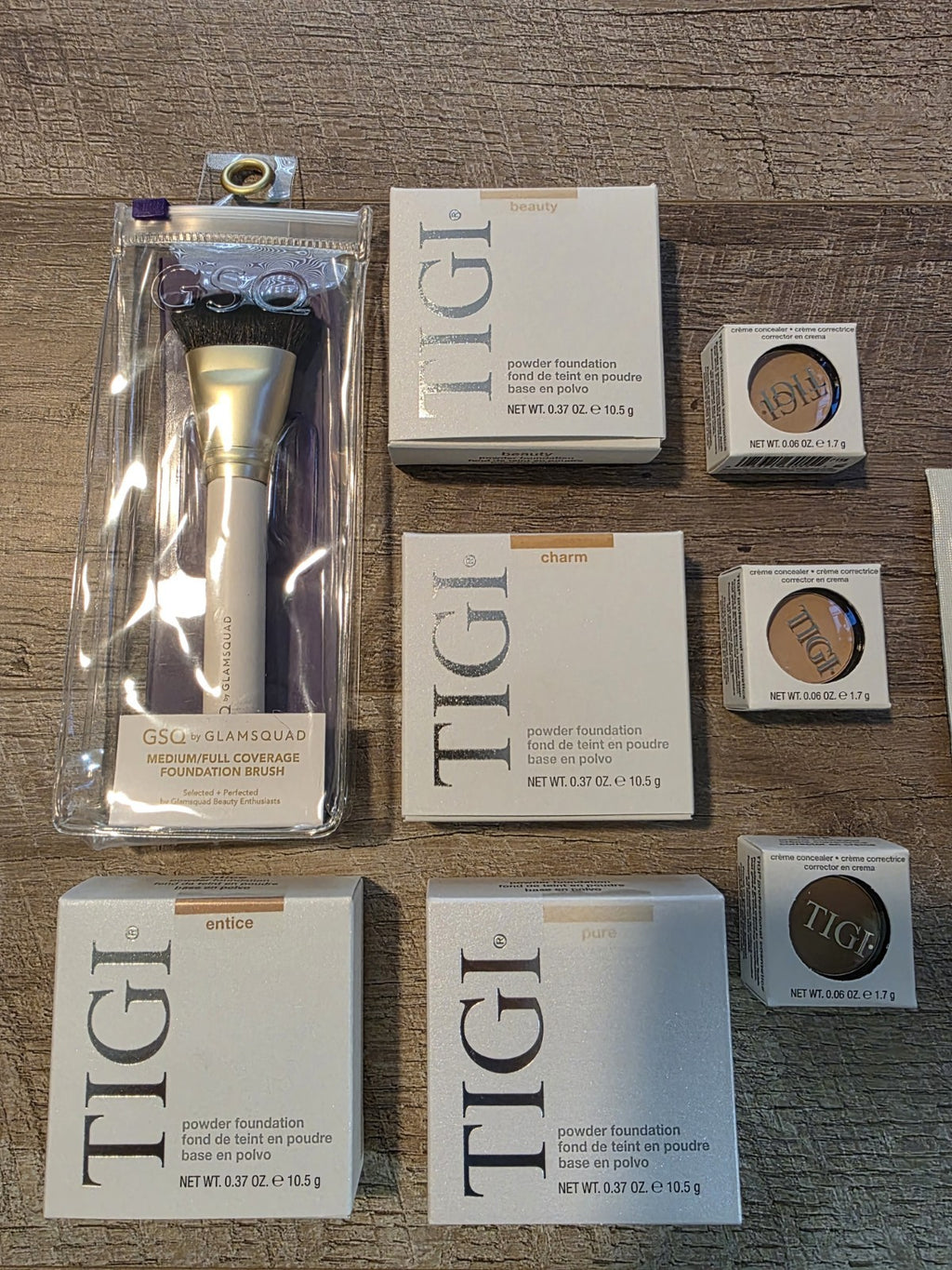 Foundation & Concealer Beauty Makeup  Skin Care TIGI Cosmetics Lot $235+ MSRP1