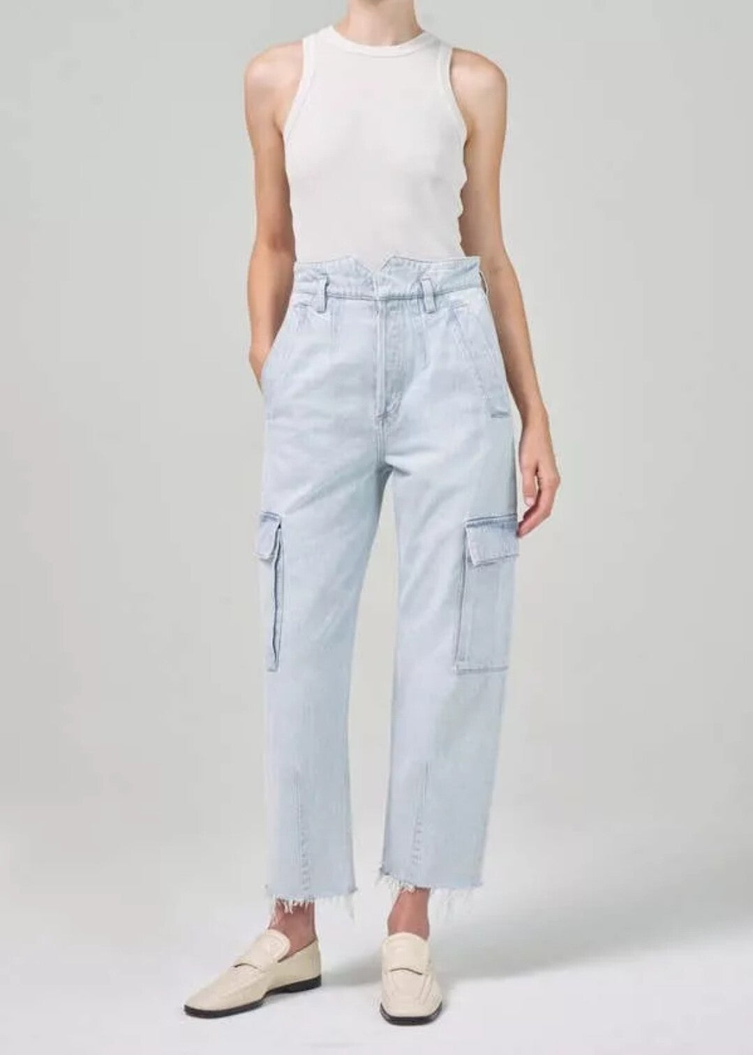 New Citizens of Humanity Gema Pants Womens sz 27 NWOT COH Anthropologie Cargo 0
