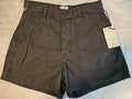 Citizens Of Humanity Frances High Rise Relaxed Short in Washed Black SZ 270