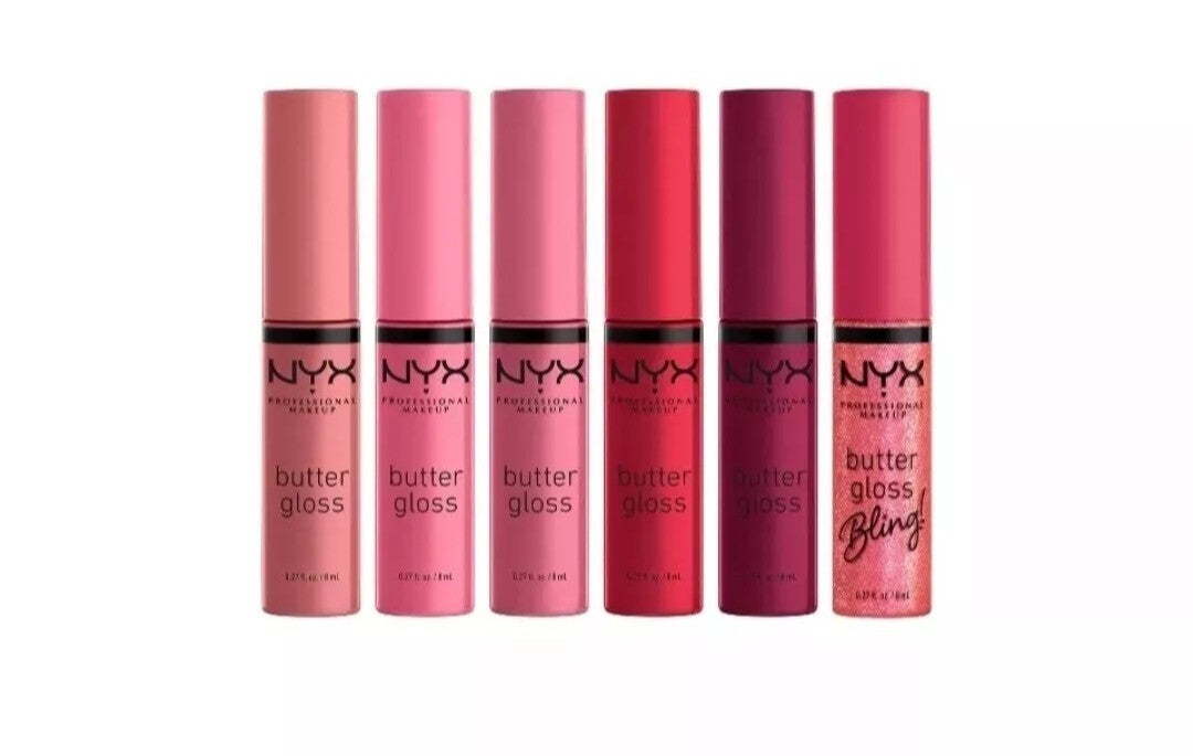 NYX Home Alone 6 Piece Butter Gloss Pizza Vault Holiday Gift Set Ltd Ed NEW 4