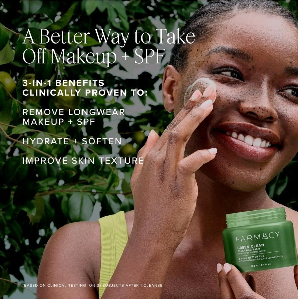 Farmacy Melt & Moisturize Minis - Travel Size Skin Care Set Green Clean Makeup4