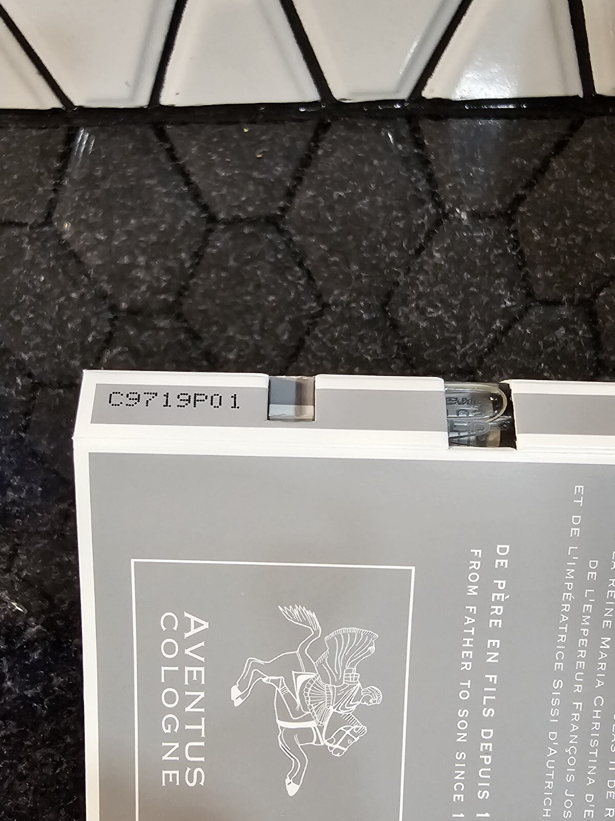 Creed Aventus EDP For Men Official Carded Sample 2ml / 0.07 fl oz3