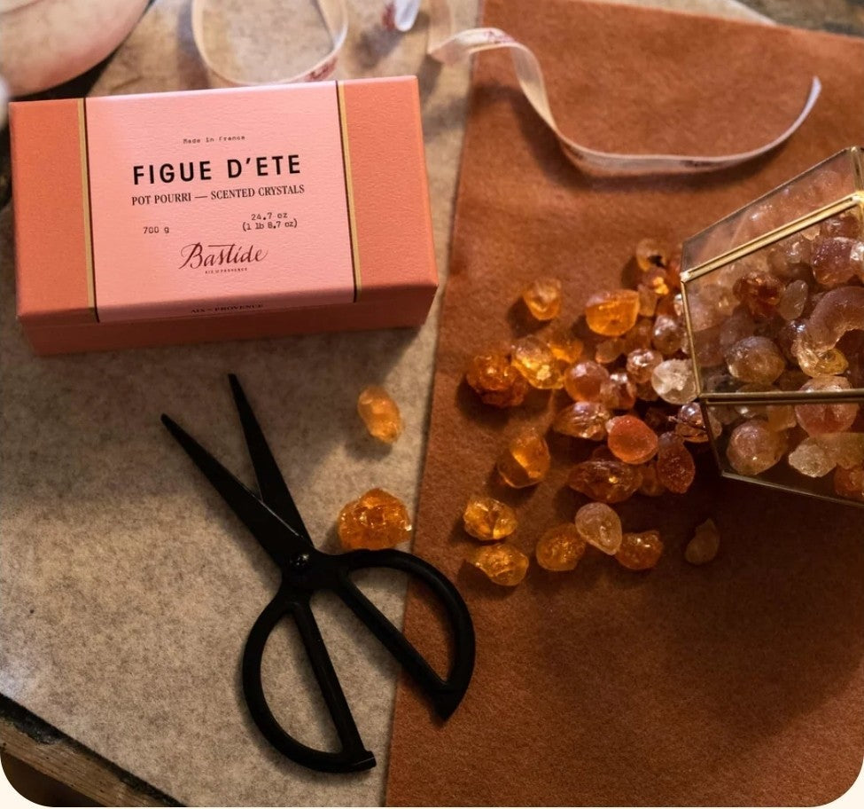 Bastide Figue D'Ete Crystal Potpourri Orange Amber Crystals 700g (24.7 oz) 2