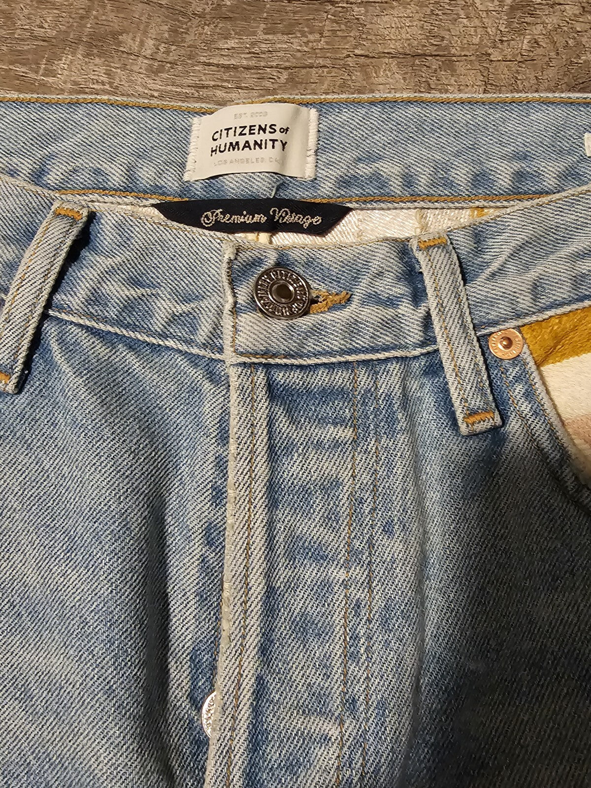 NEW Citizens of Humanity Emerson Mid Rise Relaxed Jeans Women's Sz 27 In Popova2