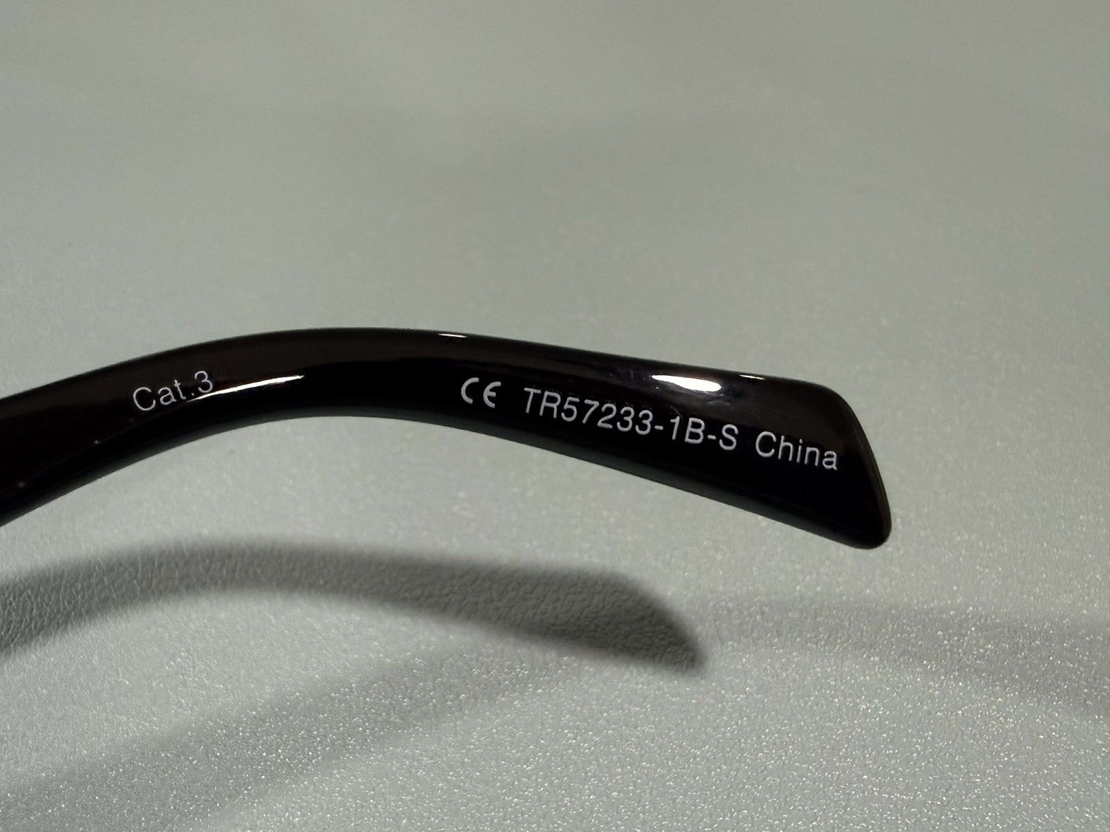 New Original TRUE RELIGION Square Sunglasses Mirrored Black TR TR57233 NWT 90's4