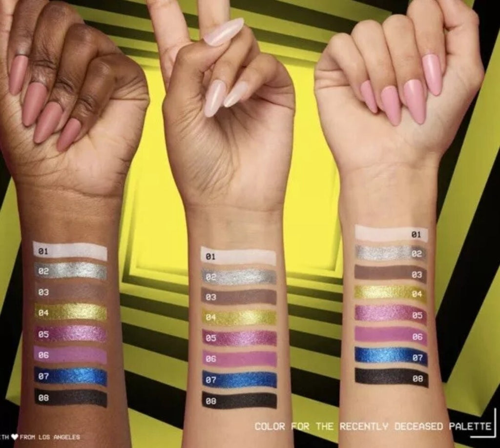 NYX BEETLEJUICE COLOR FOR THE RECENTLY DECEASED 8-PAN COLOR PALETTE New Sealed4