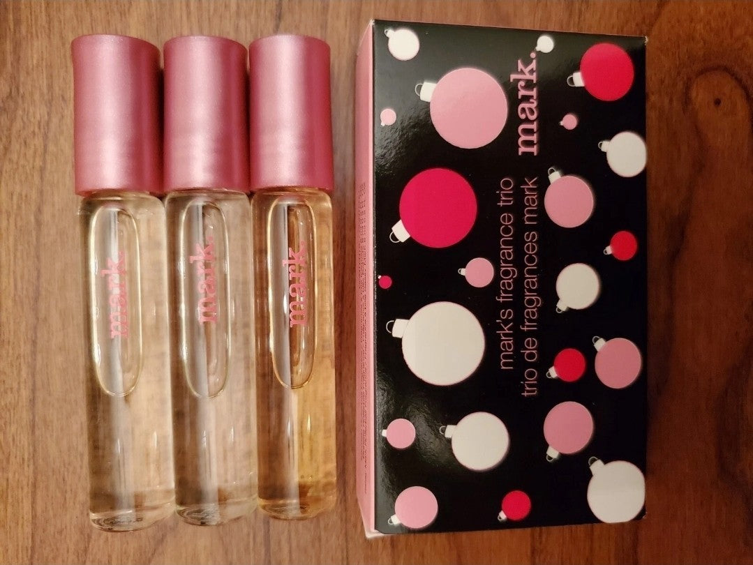 Vintage Mark. Karmala, Bohista and Sassy 3 Pack Fragrance Roll On Womens Avon 4