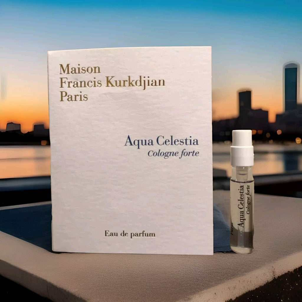 Maison Francis Kurkdjian Paris Perfume Samples 0.06 oz. / 2 ml New Aqua Celestia0