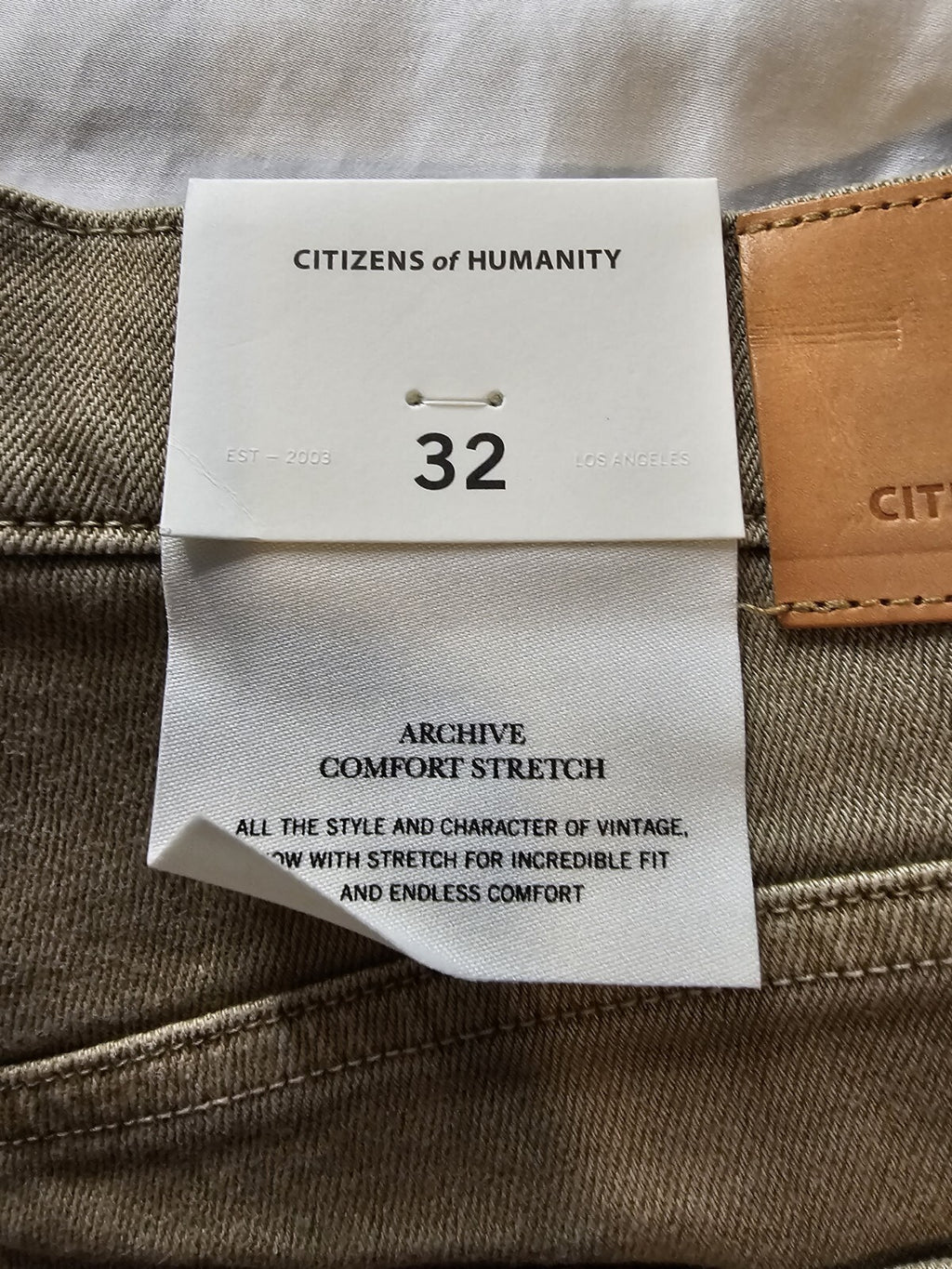 NWT Citizens Of Humanity The Adler Shorts Men's 32 Storm Distressed SHORT 5