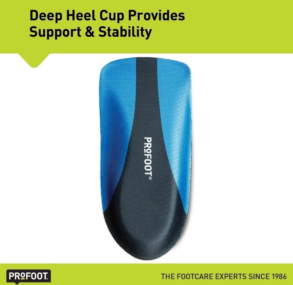 Plantar Fasciitis Orthotic Insoles for Men Sizes 8-13 Gel Shoe Inserts PROFOOT2