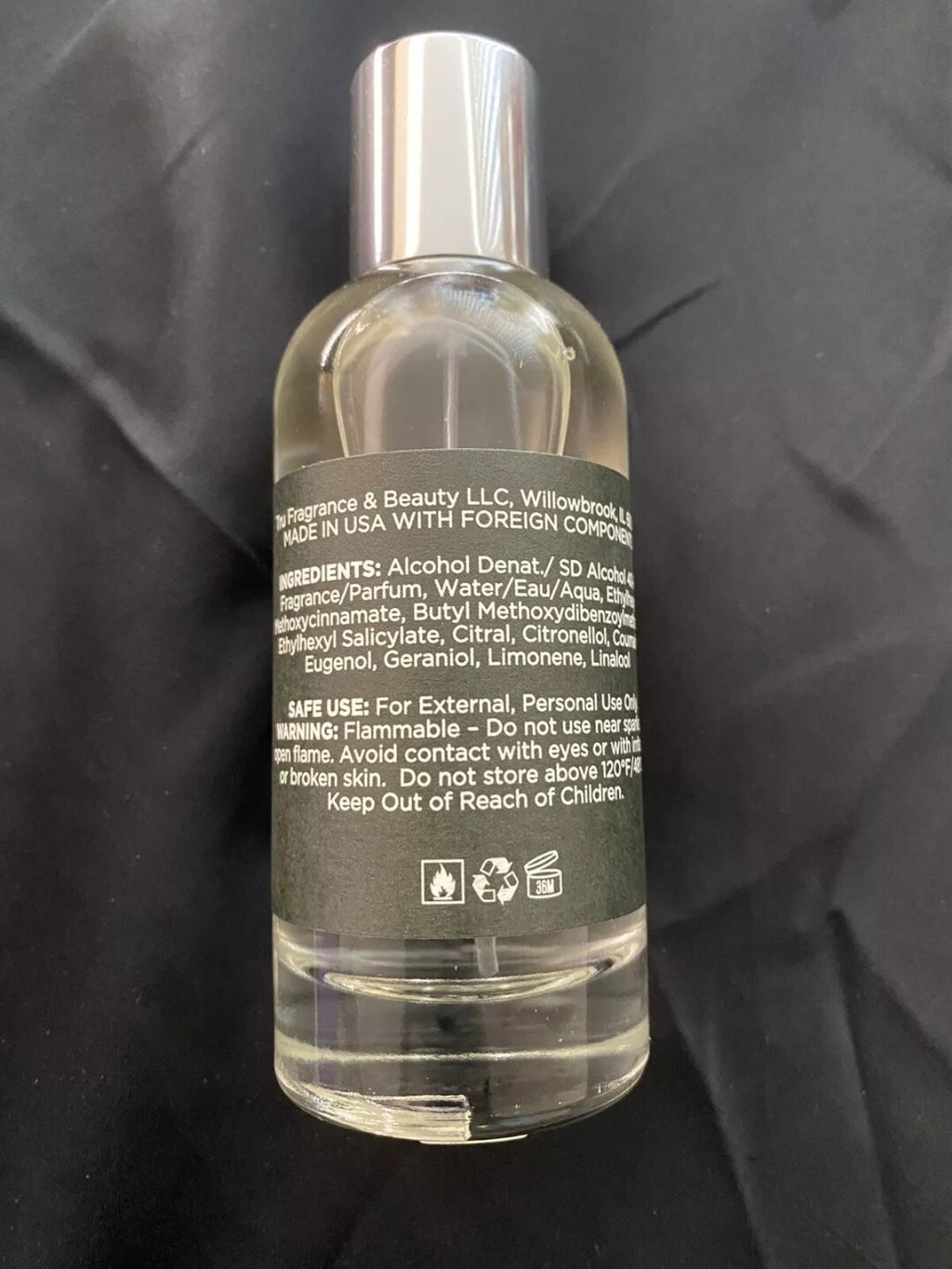 Tru Fragrance & Beauty Onyx Sport For Him Eau De Cologne, 2.5 oz, New w/out Box1