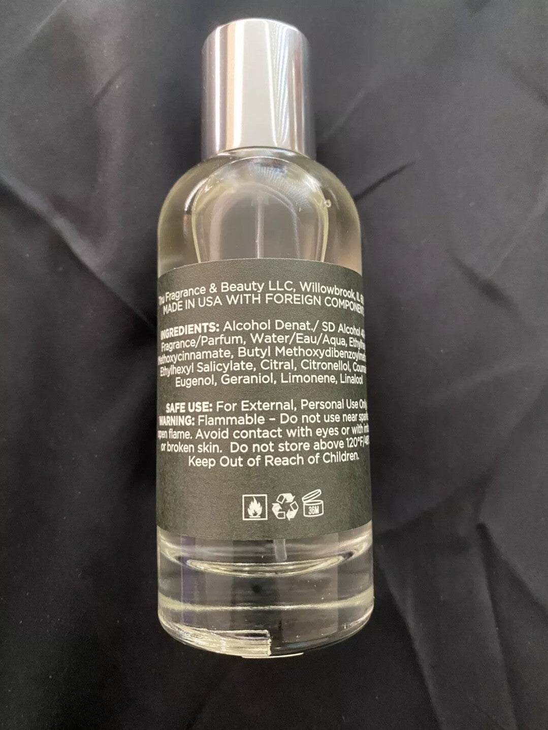 Tru Fragrance & Beauty Onyx Sport For Him Eau De Cologne, 2.5 oz, New w/out Box1