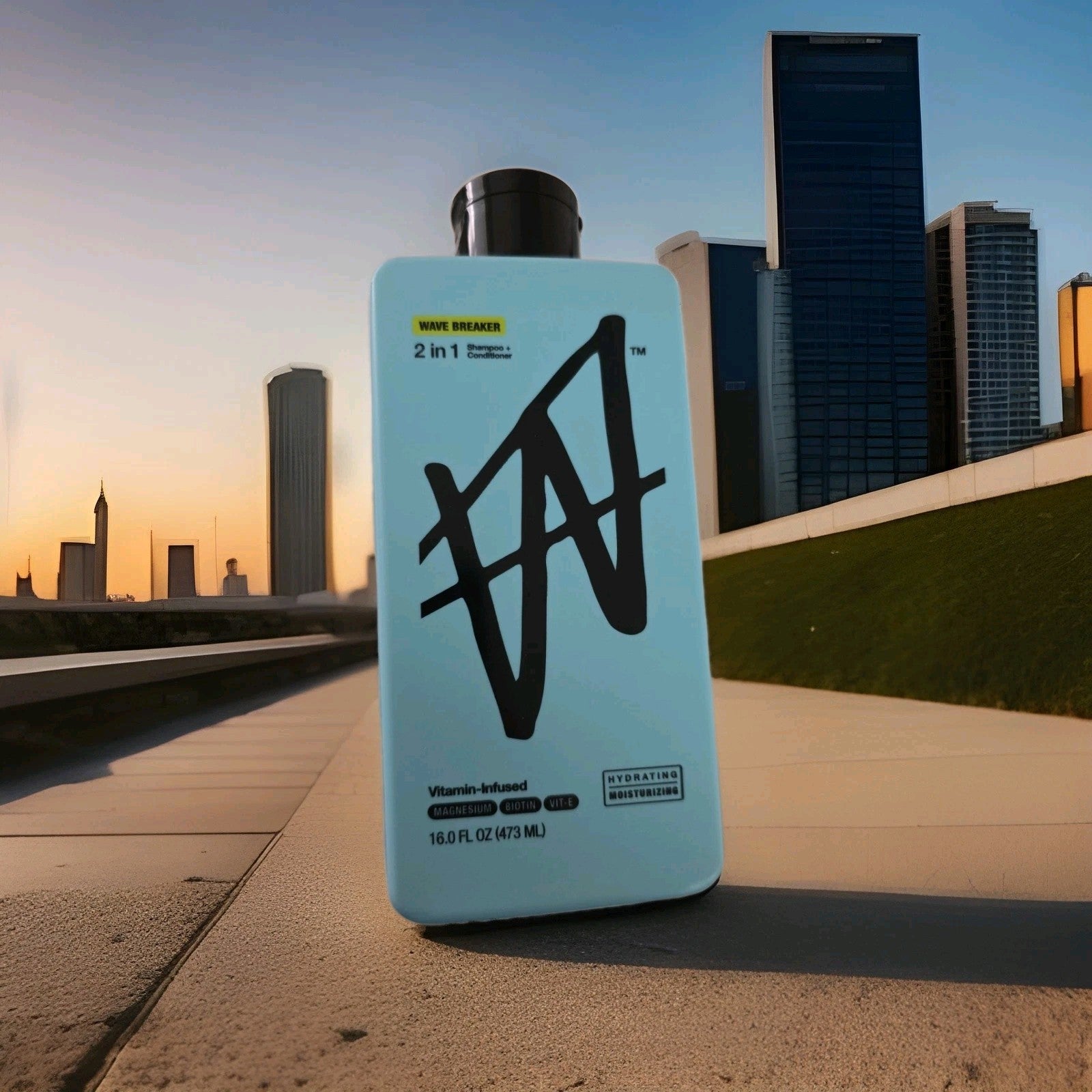 2 W By Jake Paul Shampoo & Conditioner - Wave Breaker - Vitiman-Infused 18 FL OZ0
