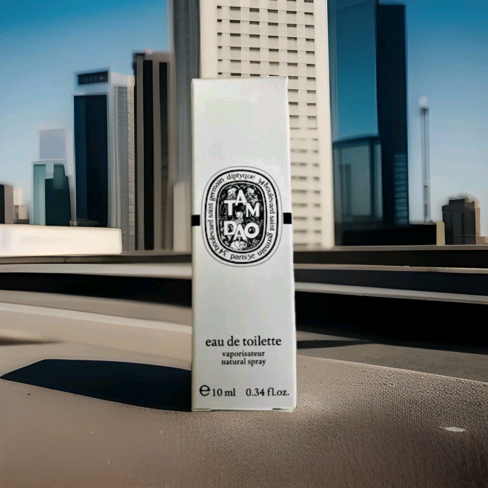 Diptyque TAM DAO Eau De Toilette Travel Size Spray - 10ml 0.34oz0