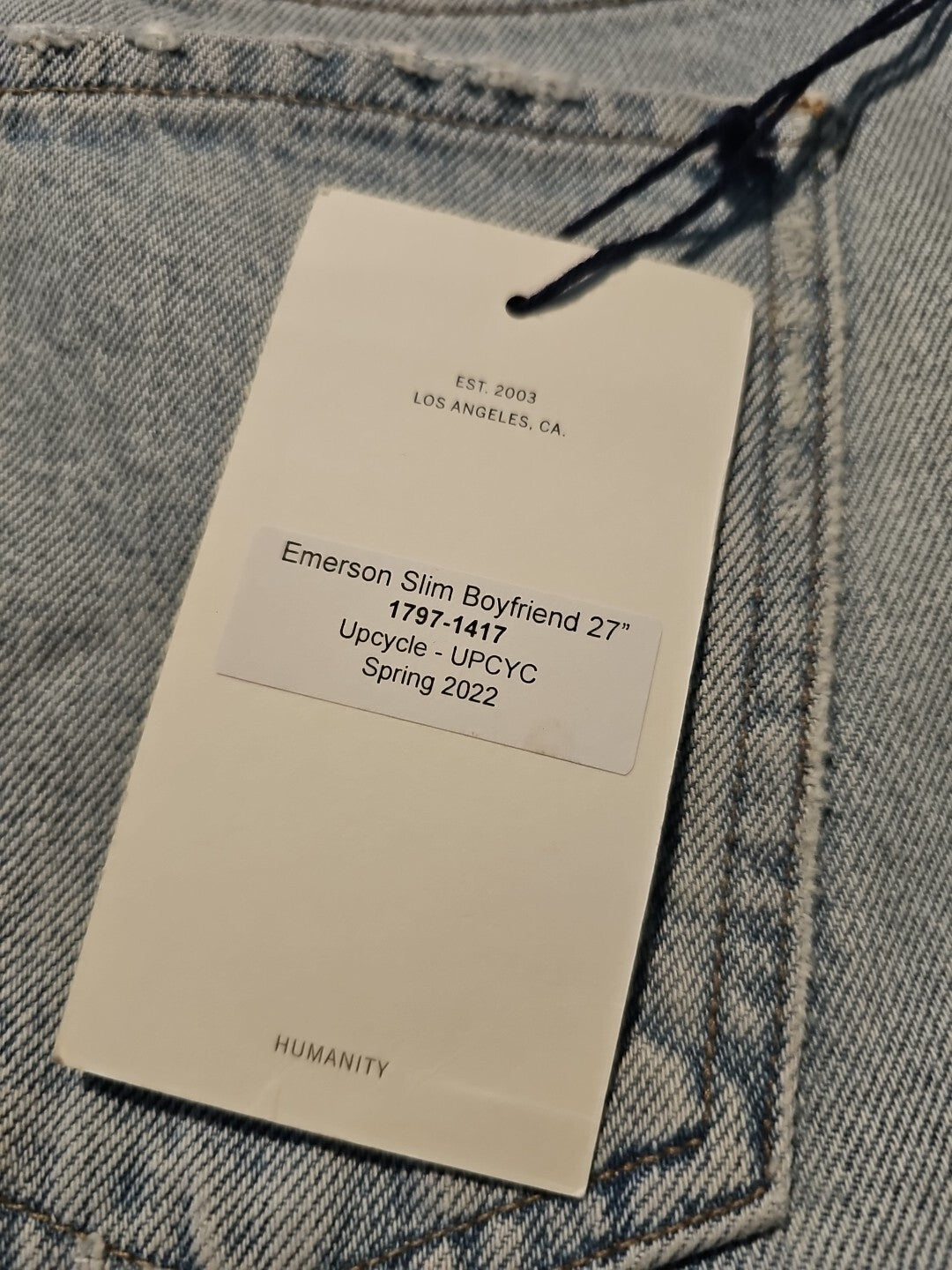 Citizens of Humanity Emerson Slim Boyfriend Jeans in Upcycle Size 27 NWT 4 COH3