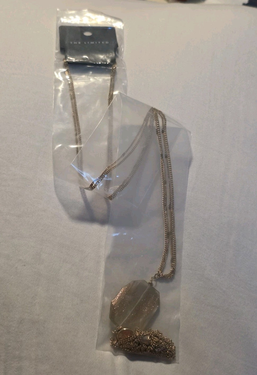 The Limited Gold-Tone Long Pendant Necklace with Fringe Tassel1