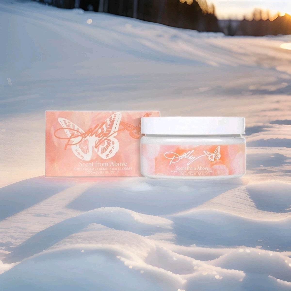 Dolly Parton Scent From Above Body Cream 8.4 oz 250 mL