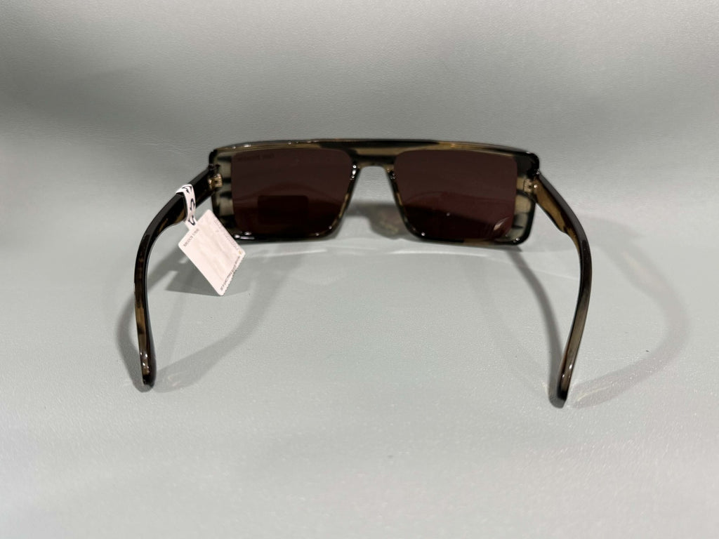 New Original TRUE RELIGION Square Sunglasses Brown TR TRM17711