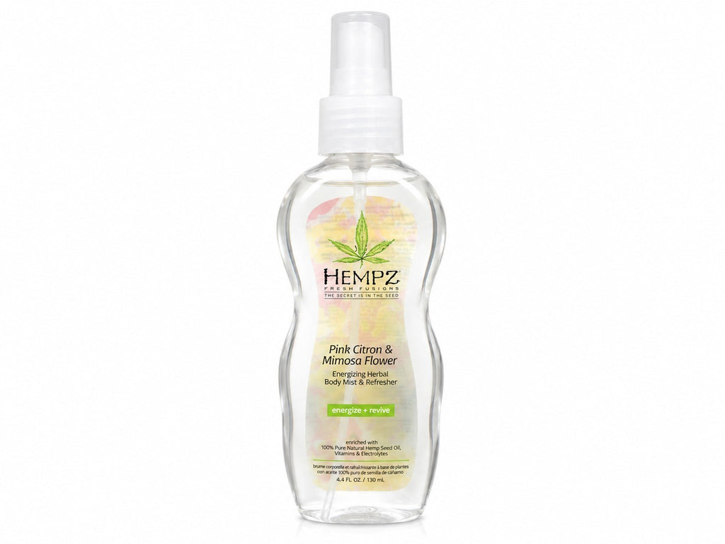 6 Hempz Pink Citron & Mimosa Flower Body Mist Refresher Spray 4.4oz Casepack Lot1
