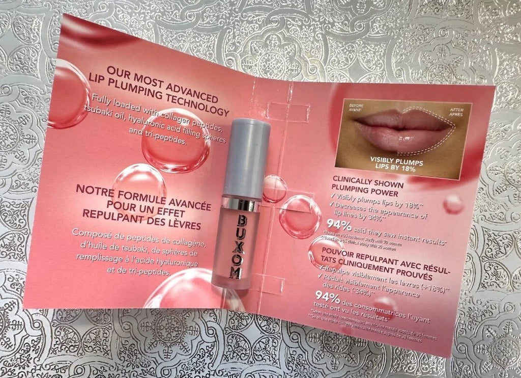 BUXOM PLUMP SHOT COLLAGEN-INFUSED PLUMPING LIP SERUM SOFT BLUSH MINI 0.04 FL.OZ.1