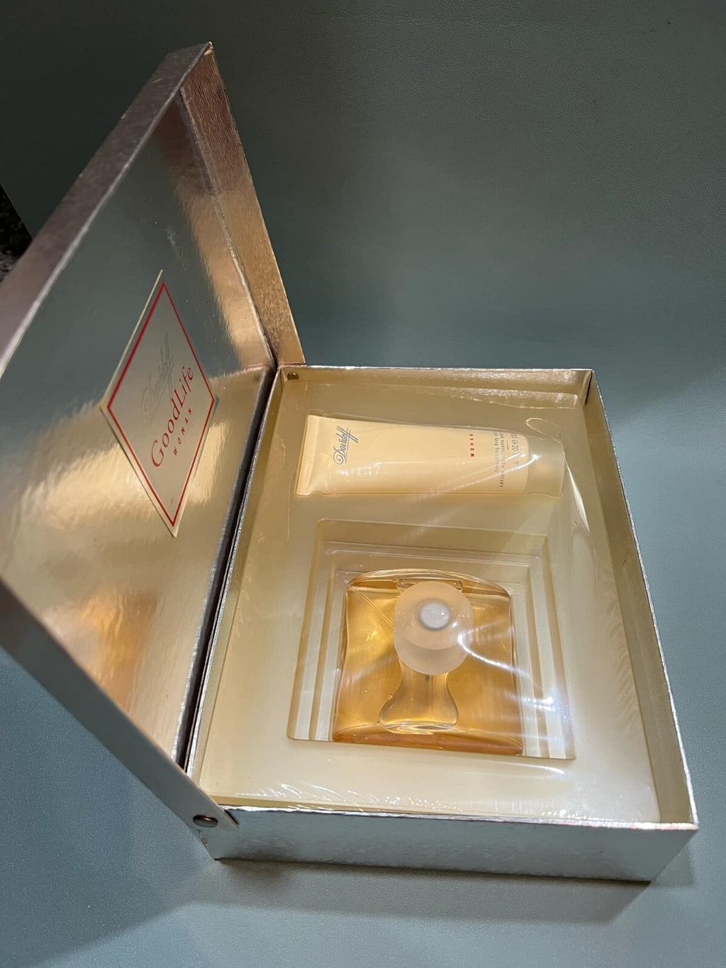 Vintage Davidoff GoodLife Woman Gift Set, Perfume & Lotion NEW Good Life3