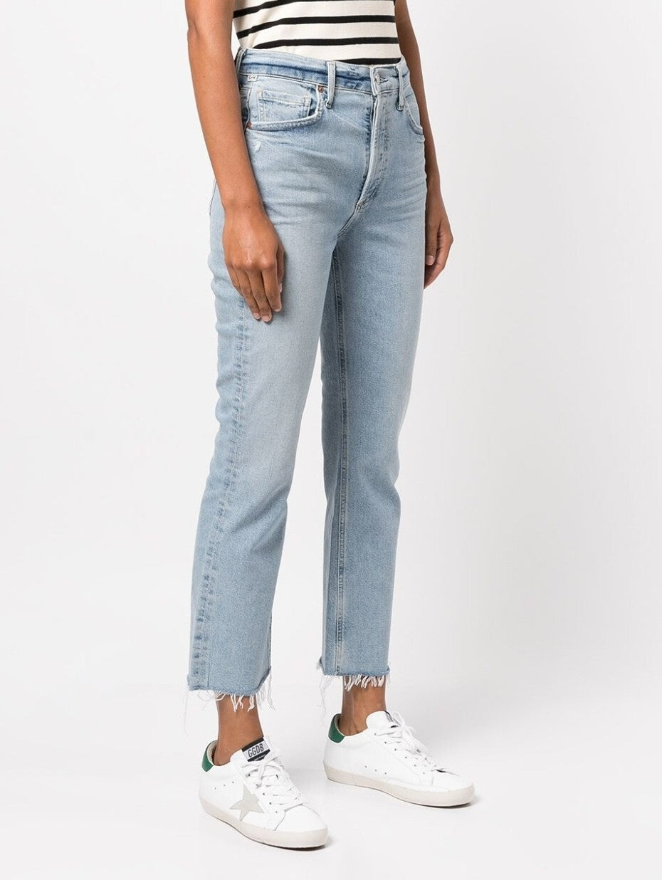 Citizens of Humanity Isola Cropped Boot Jeans SZ 29 IN Blue Moon COH 2