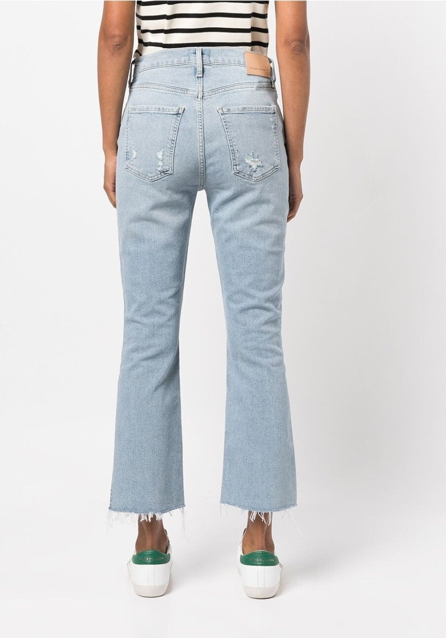 Citizens of Humanity Isola Cropped Boot Jeans SZ 29 IN Blue Moon COH 3