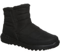 Bearpaw Women's Puffy Black Boots - Faux Fur Lined Snow Booties Sz 11 NWOB0