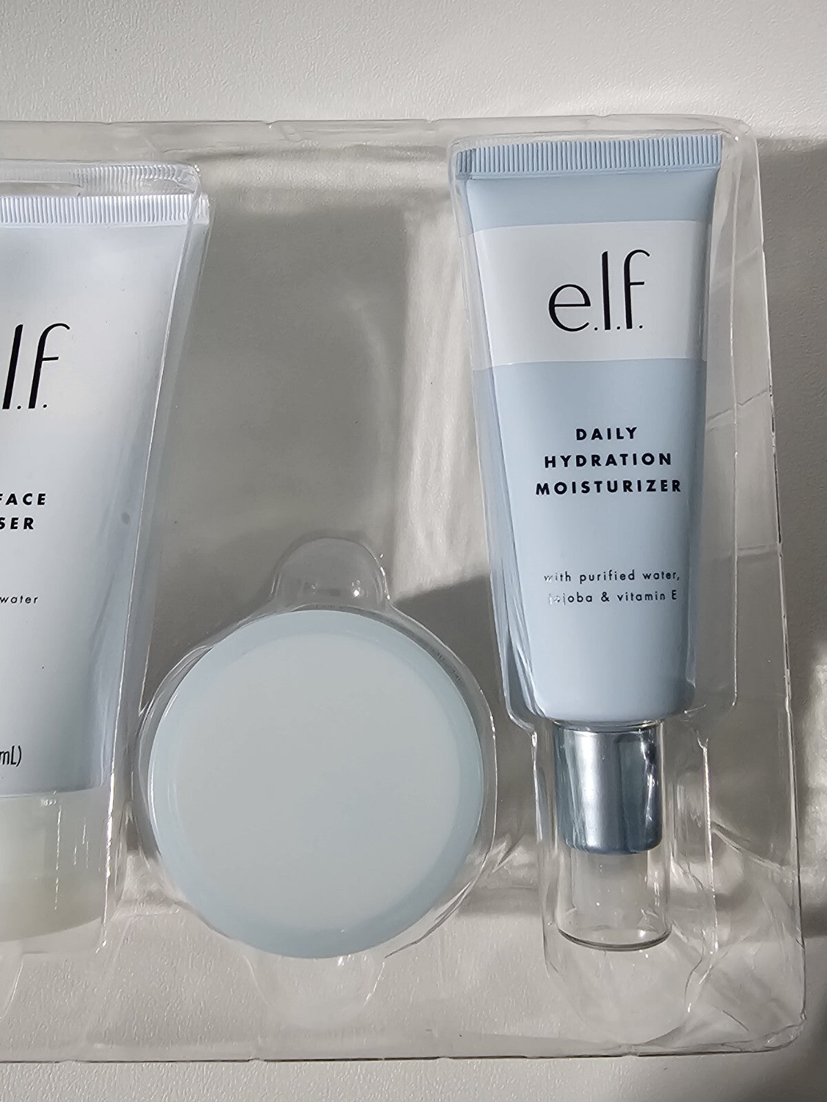 e.l.f. Elf 3 Piece Skincare Set Moisturizer Cleanser & Eye Cream - No Box 2