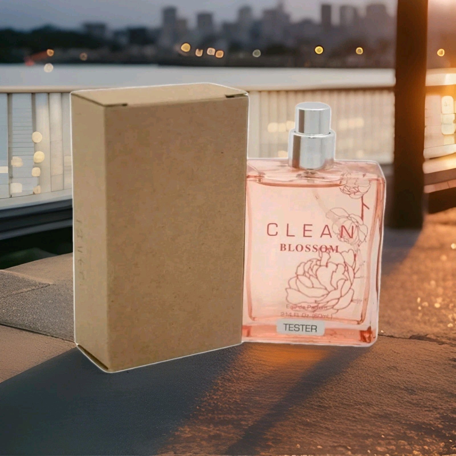 Clean Blossom Eau de Parfum for Women Tester Spray 2.14 oz/60ml, NEW IN BOX0