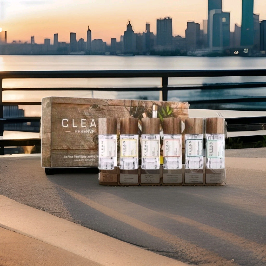 Clean Reserve 6 Piece 0.17oz Travel Spray Layering Collection New in Box!0