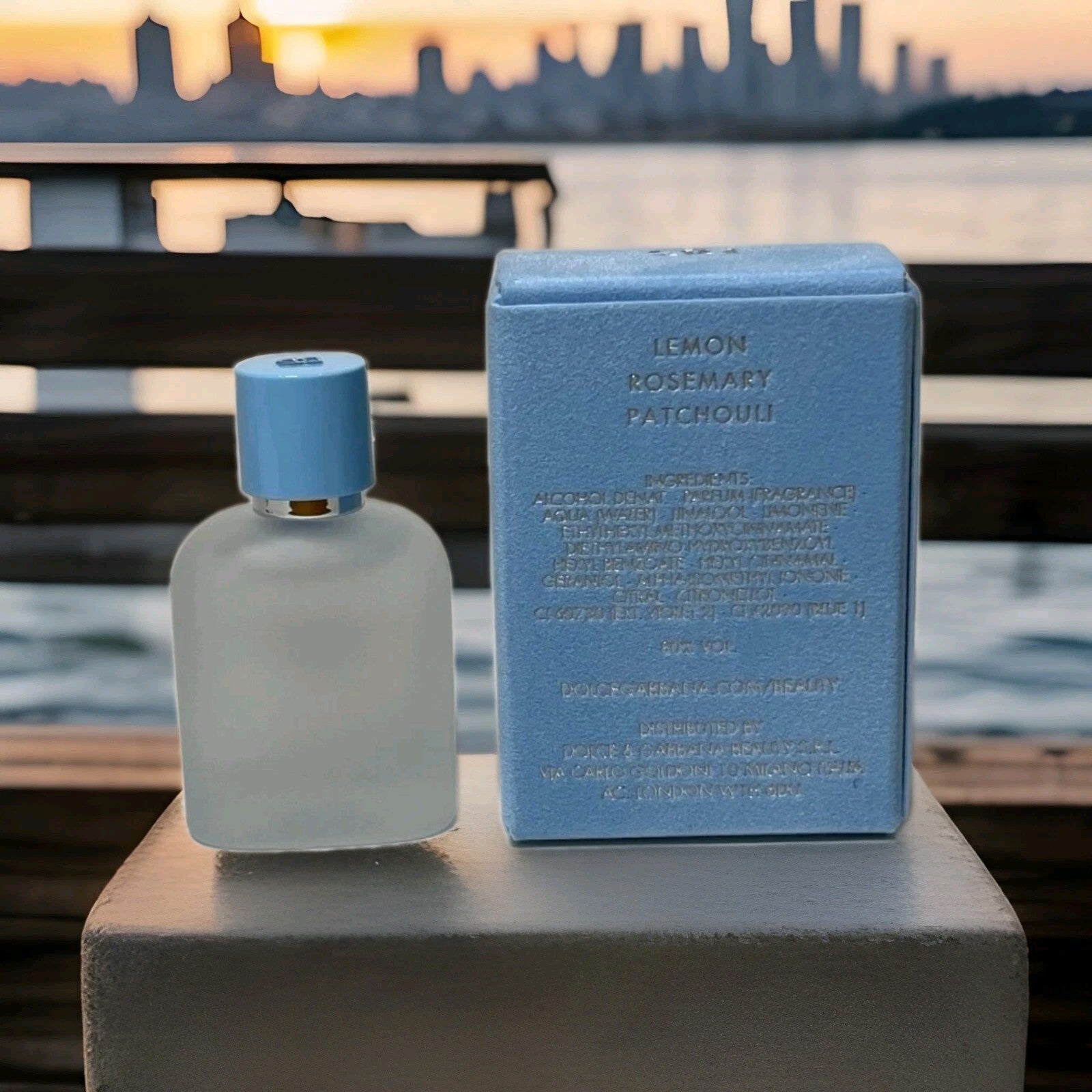 Dolce & Gabbana Light Blue Pour Homme Eau De Toilette MINI Splash 5 ml / 0.17 oz1