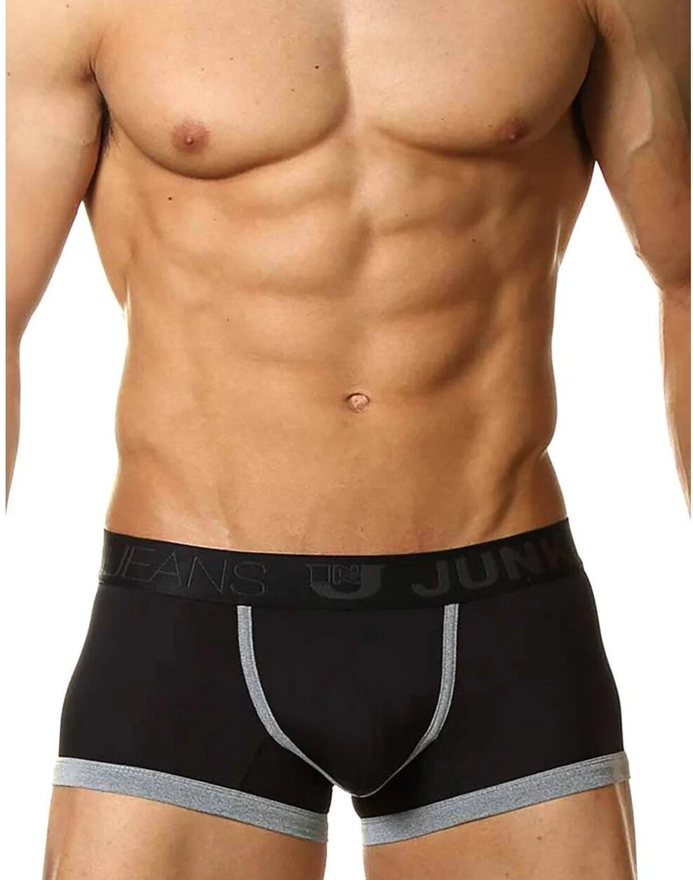 NWT JUNK UNDER JEANS Shadow Trunk White 3XL Underjeans 3XLarge Boxer Breif 0